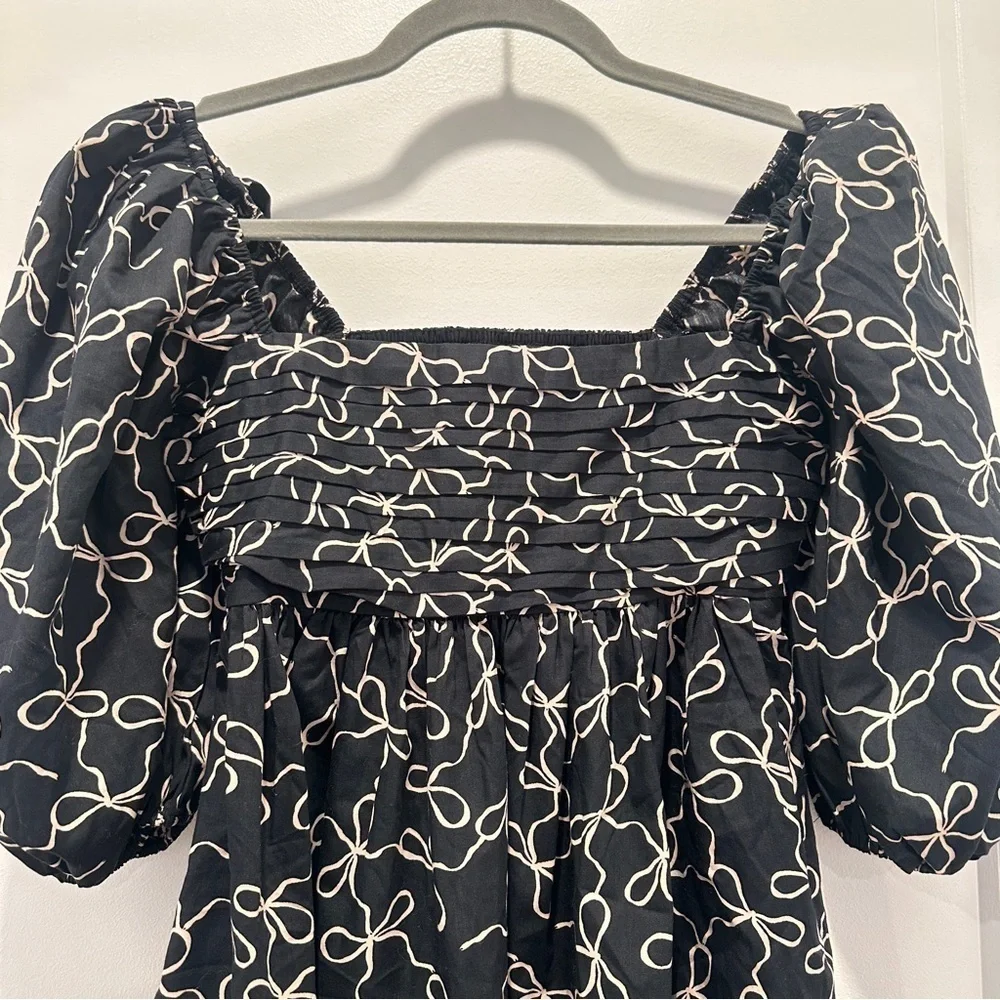 NWT Abercrombie & Fit Puff Sleeve Mini Dress XS
